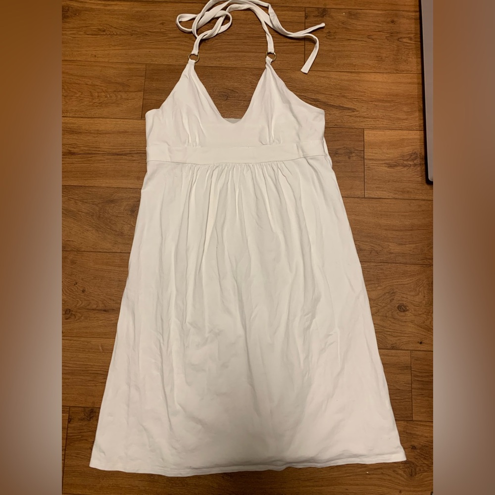 Vitoria’s secret white tank dress with built in bra